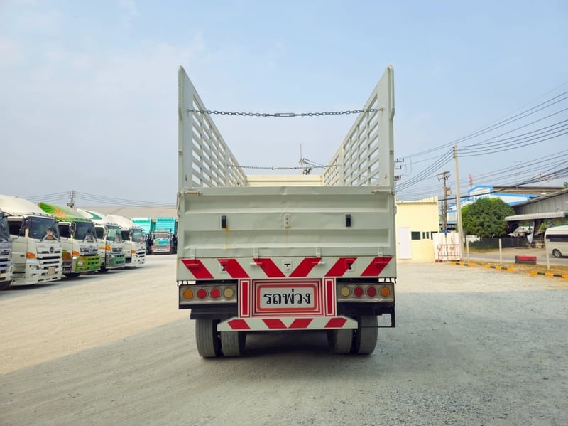 สิบสองล้อคอก Volvo FM 440 แรง ปี 2556 + หางคอก สามเพลา ปี 64 (2894 0735)