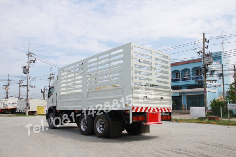 สิบล้อคอก ISUZU FVM 300 แรง ปี 2563  (4490)
