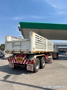 สิบล้อดั้มพ์พ่วงแม่ลูก HINO FM1A 344 แรง ปี 2565 (9828,9829) สิบล้อดั้มพ์พ่วงแม่ลูก HINO FM1A 344 แรง ปี 2565 (9828,9829)