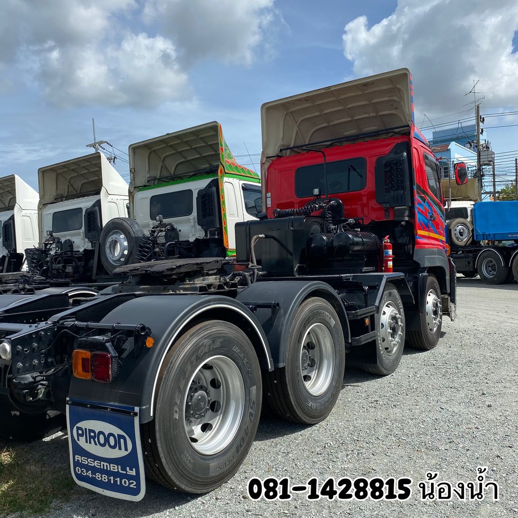 HINO FM 344แรงม้า รถบรรทุก 10ล้อ หัวลาก เฉพาะหัว ปี2023 (1246)