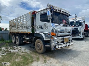 สิบล้อดั้มแม่เดี่ยว HINO FM1A 344 แรง ปี2566 กระบะสามมิตร (5411) สิบล้อดั้มแม่เดี่ยว HINO FM1A 344 แรง ปี2566 กระบะสามมิตร (5411)