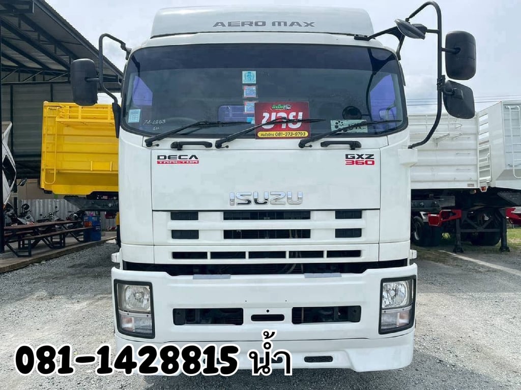 ISUZU GXZ 360แรงม้า รถบรรทุก 10ล้อ หัวลาก เฉพาะหัว ปี2012 (6863) ISUZU GXZ 360แรงม้า รถบรรทุก 10ล้อ หัวลาก เฉพาะหัว ปี2012 (6863)