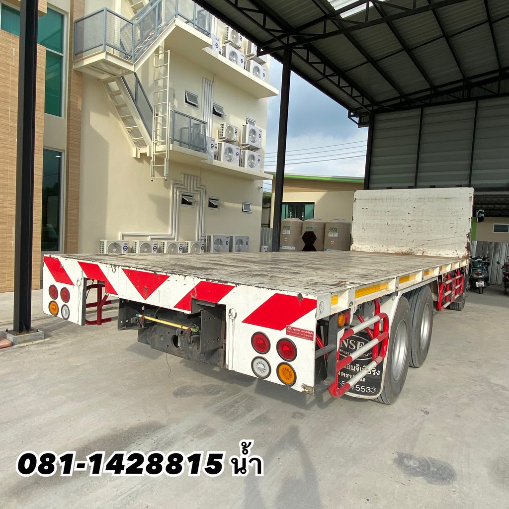 🚚 สิบล้อพื้นเรียบ HINO FL8J 260 แรง ปี 2565 (1353)
