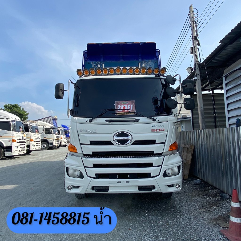 🚚 สิบล้อดั้มพ์ HINO FM1A 344 แรง ปี 2560 (7825)