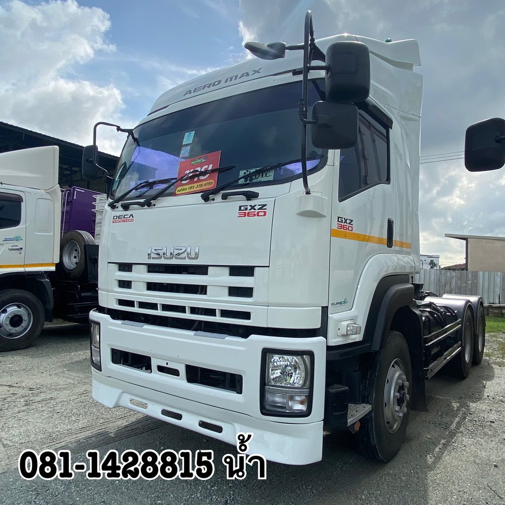 🚚สิบล้อหัวลาก ISUZU GXZ 360 แรง ปี 55 (6863) 🚚สิบล้อหัวลาก ISUZU GXZ 360 แรง ปี 55 (6863)