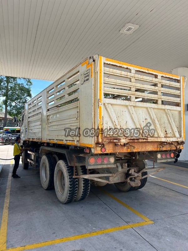 สิบล้อดั้มแม่เดี่ยว HINO FM1A 344 แรง ปี2566 กระบะสามมิตร (5411)