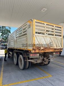 สิบล้อดั้มแม่เดี่ยว HINO FM1A 344 แรง ปี2566 กระบะสามมิตร (5411)