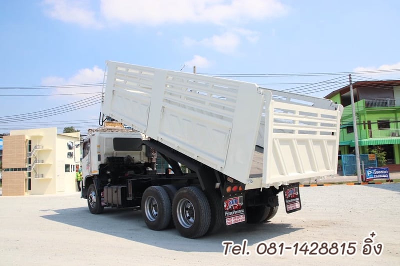สิบล้อดั้มพ์ HINO FM1A 344แรง ปี 57 (6379)