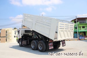 สิบล้อดั้มพ์ HINO FM1A 344แรง ปี 57 (6379)