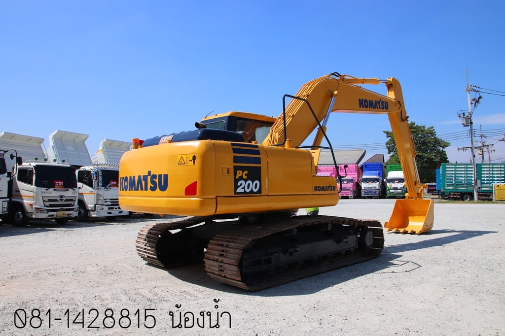 รถแบคโฮ KOMATSU PC200-7 150 แรง ปี 2548 (4599)