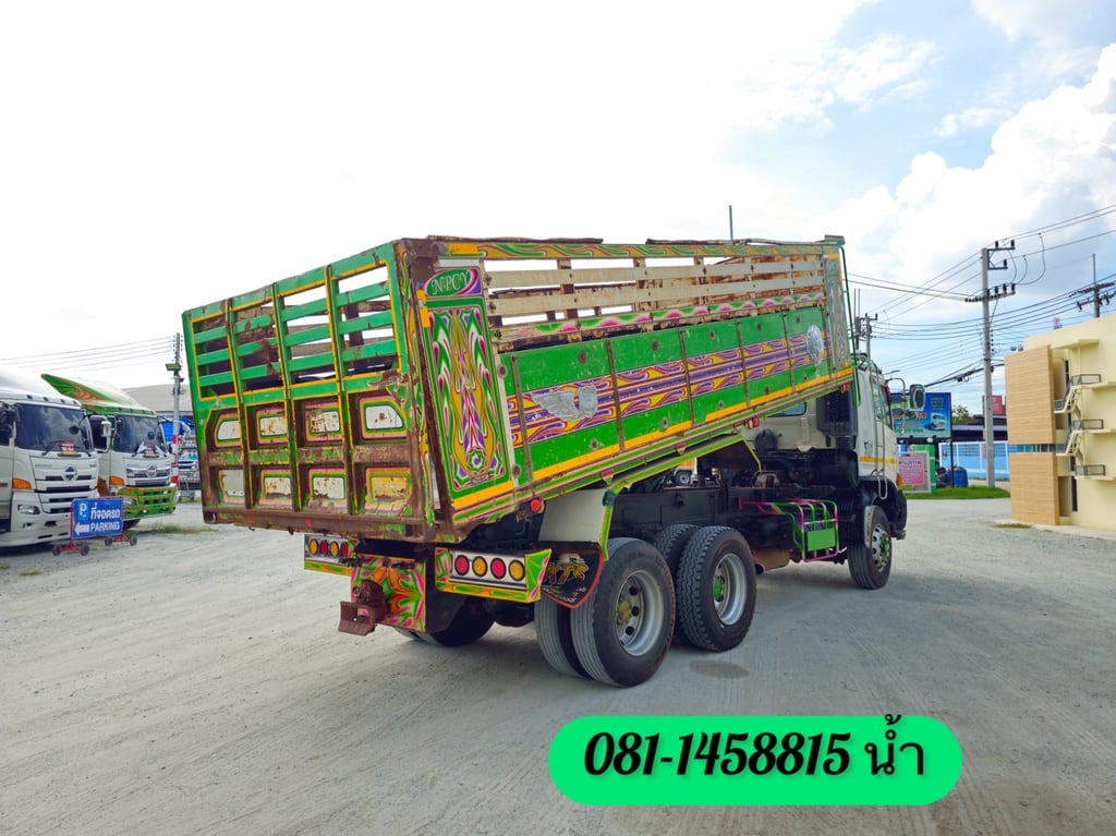 🚚 สิบล้อดั้มพ์ HINO FM1A 344 แรง ปี 2559 (5045) 🚚 สิบล้อดั้มพ์ HINO FM1A 344 แรง ปี 2559 (5045)