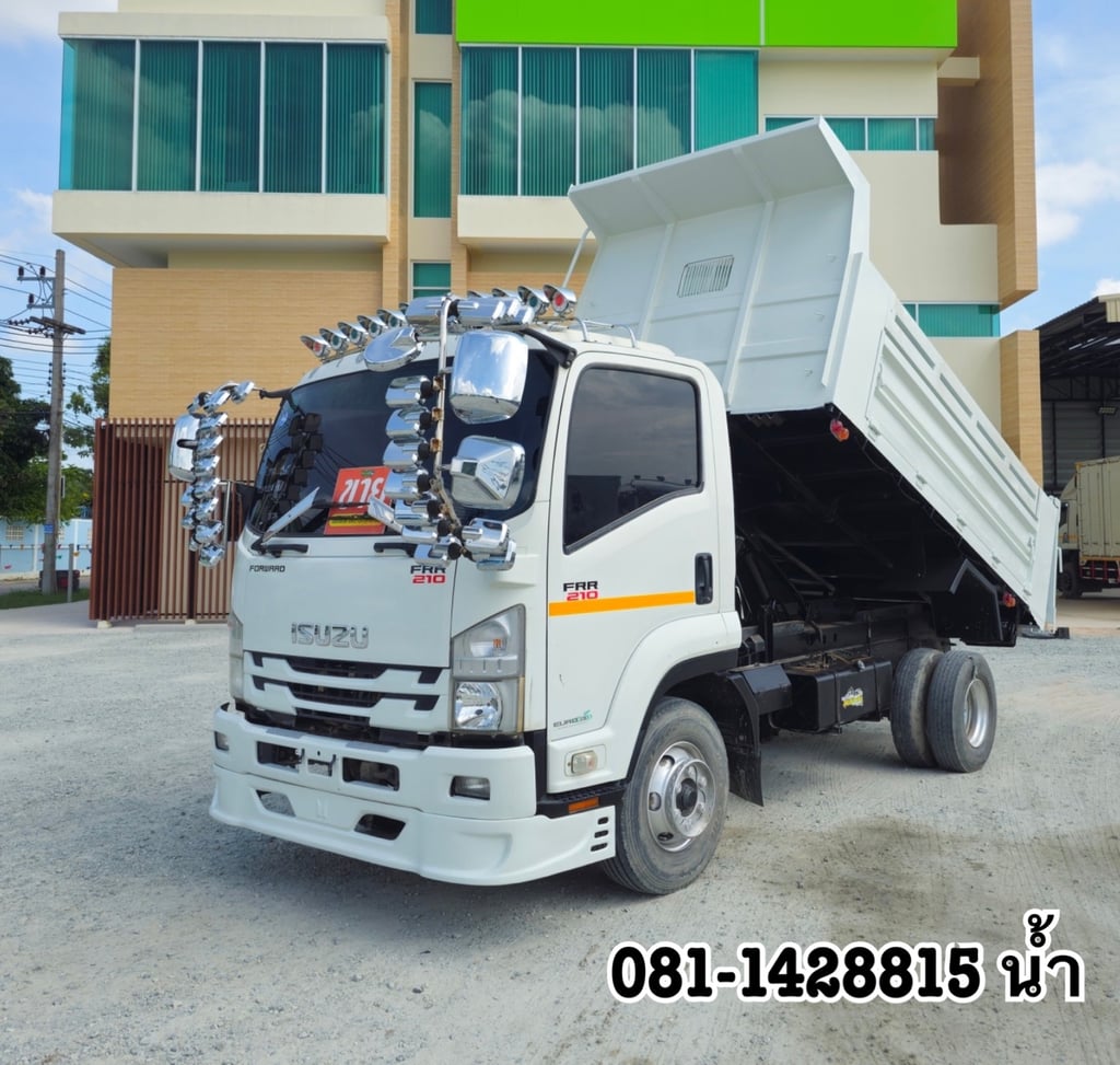 🚚 หกล้อดั้มพ์  ISUZU FRR 210 แรง ปี 2564 (3221)