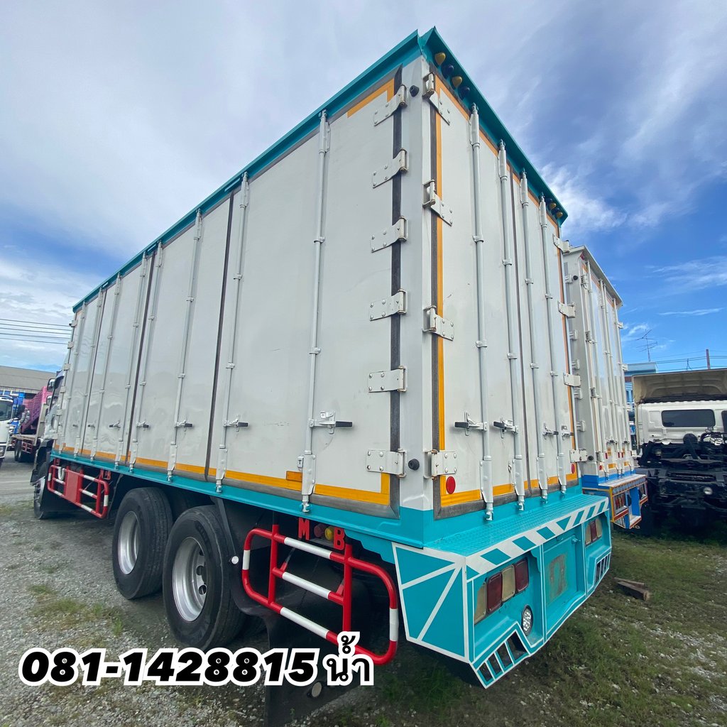 🚚 สิบล้อตู้สิบบาน ISUZU FVM 300 แรง ปี 2562 (0634)