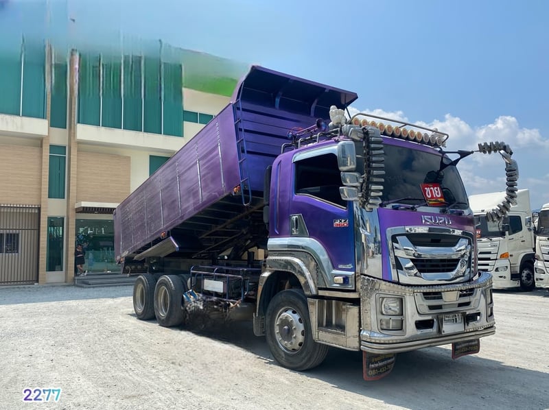 สิบล้อดั้มพ์ ISUZU FXZ 360 แรง ปี 2564 (2277)