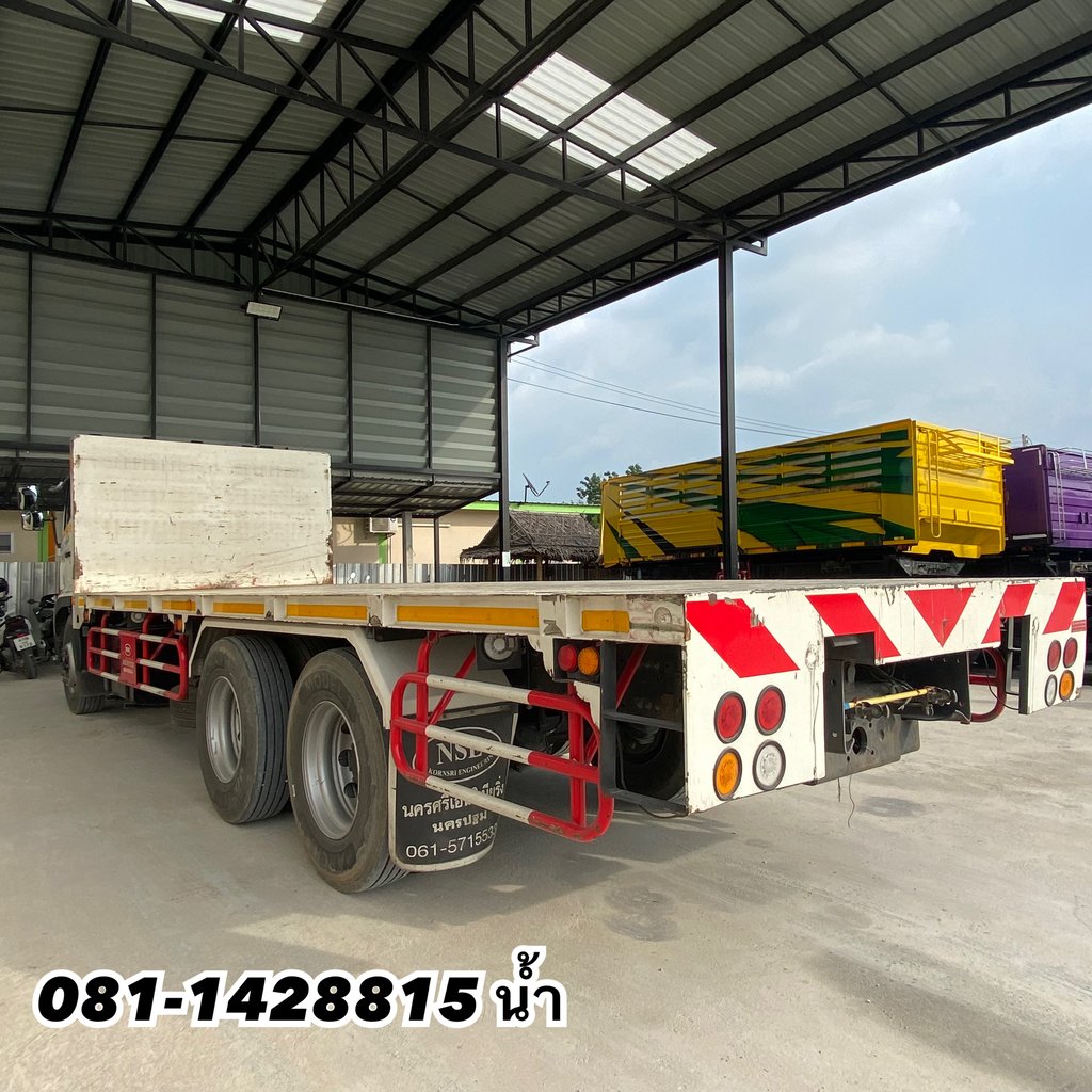🚚 สิบล้อพื้นเรียบ HINO FL8J 260 แรง ปี 2565 (1353)