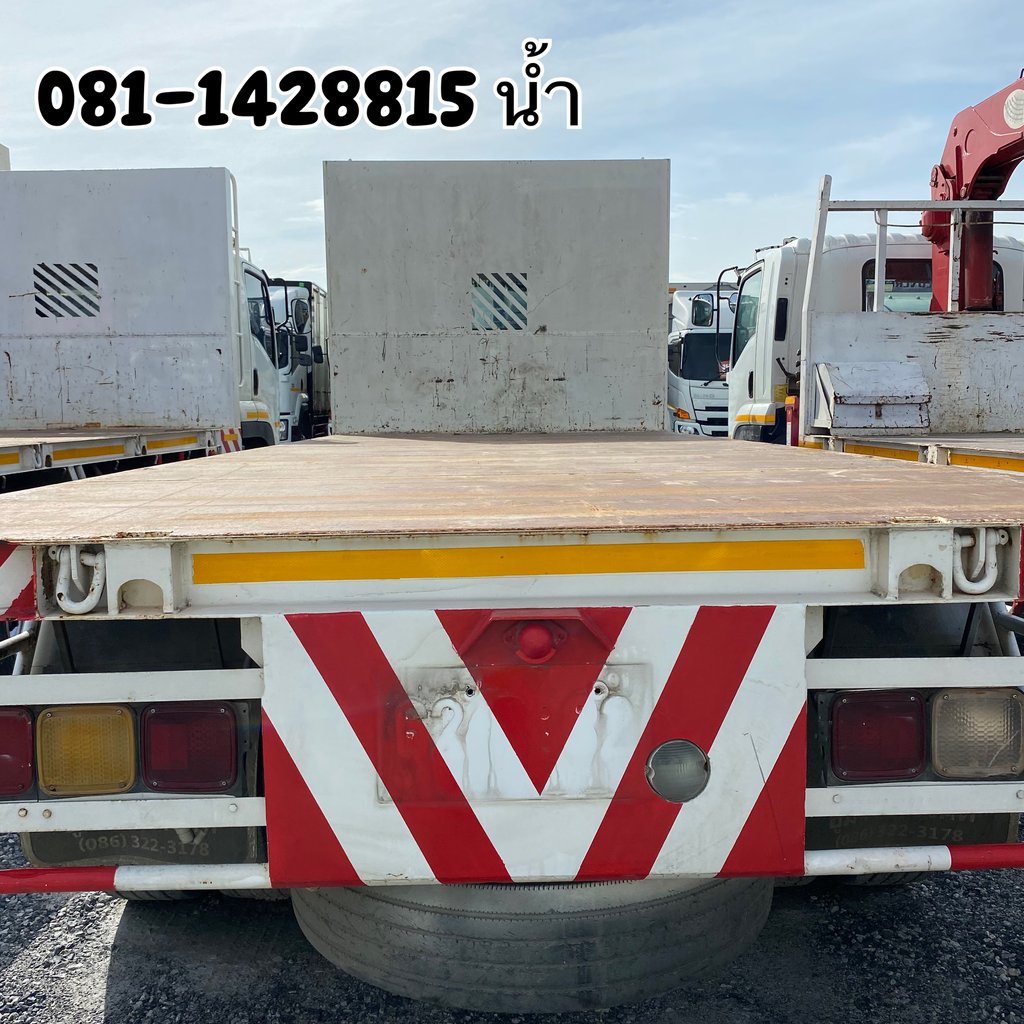 ISUZU FVZ 300แรงม้า รถบรรทุก 10ล้อ พื้นเรียบ ปี2014 (0832) ISUZU FVZ 300แรงม้า รถบรรทุก 10ล้อ พื้นเรียบ ปี2014 (0832)
