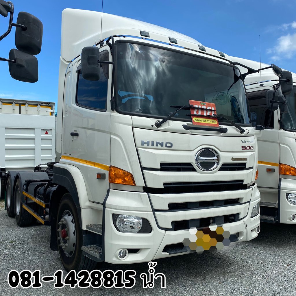 HINO FM 380แรงม้า รถบรรทุก 10ล้อ หัวลาก เฉพาะหัว ปี2022 (9228)