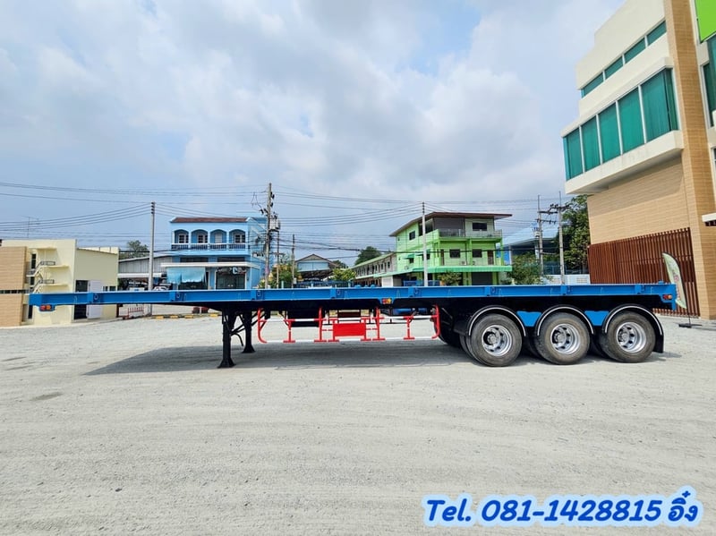 หางพื้นเรียบ สามเพลา อู่สหะกิจ ปี 2561 (5341)