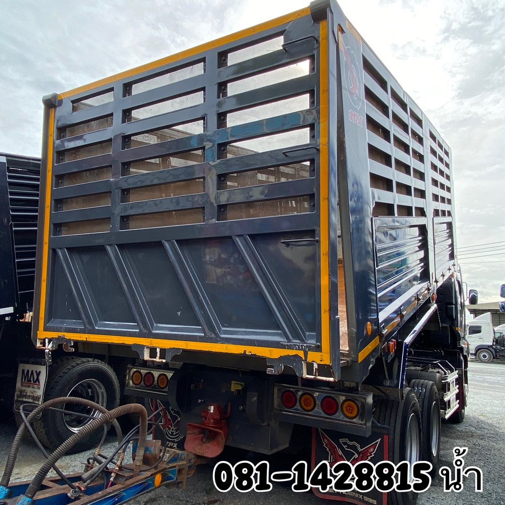 ISUZU FXZ 360แรงม้า รถบรรทุก 10ล้อ ดั้มพ์ ปี2023 (7740) ISUZU FXZ 360แรงม้า รถบรรทุก 10ล้อ ดั้มพ์ ปี2023 (7740)