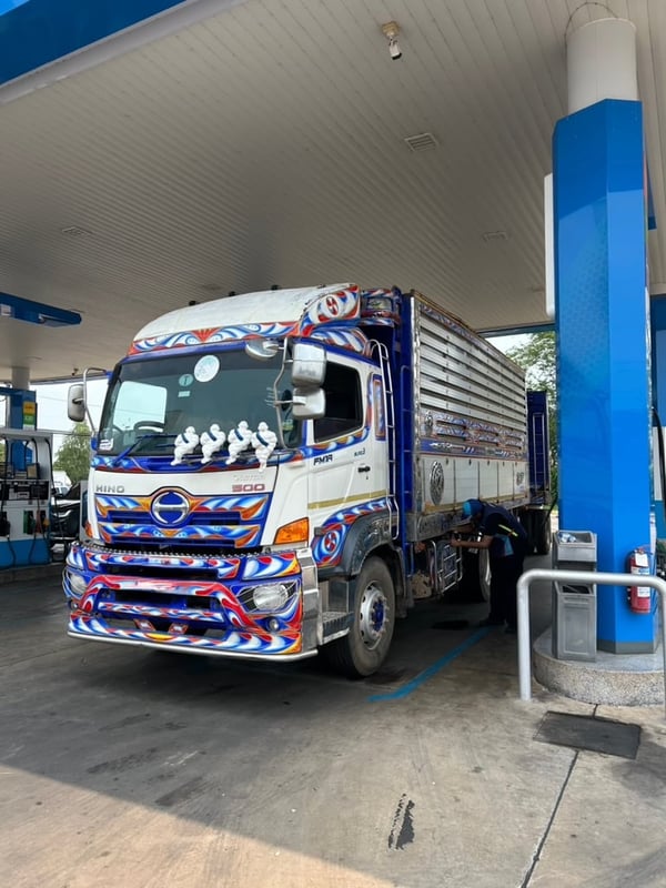 สิบล้อดั้มพ่วงคอกเกษตร HINO FM1A 344แรง ปี 2561 (3362,3363)