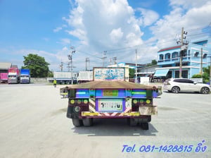  หางพ่วงพื้นเรียบ สามเพลา อู่ ซุ่นชัย ปี 2559 (2767)