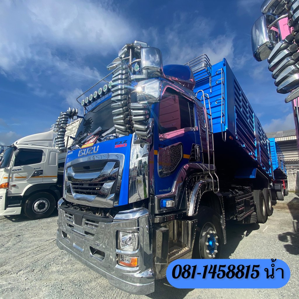 🚚 ISUZU FXZ 360แรงม้า รถบรรทุก 10ล้อ พ่วงแม่ลูก ปี2023 (3502 3088) 🚚 ISUZU FXZ 360แรงม้า รถบรรทุก 10ล้อ พ่วงแม่ลูก ปี2023 (3502 3088)