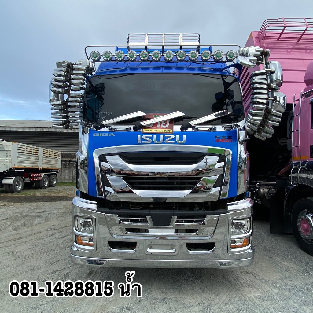 ISUZU FXZ 360แรงม้า รถบรรทุก 10ล้อ พ่วงแม่ลูก ปี2023 (3502 3088)