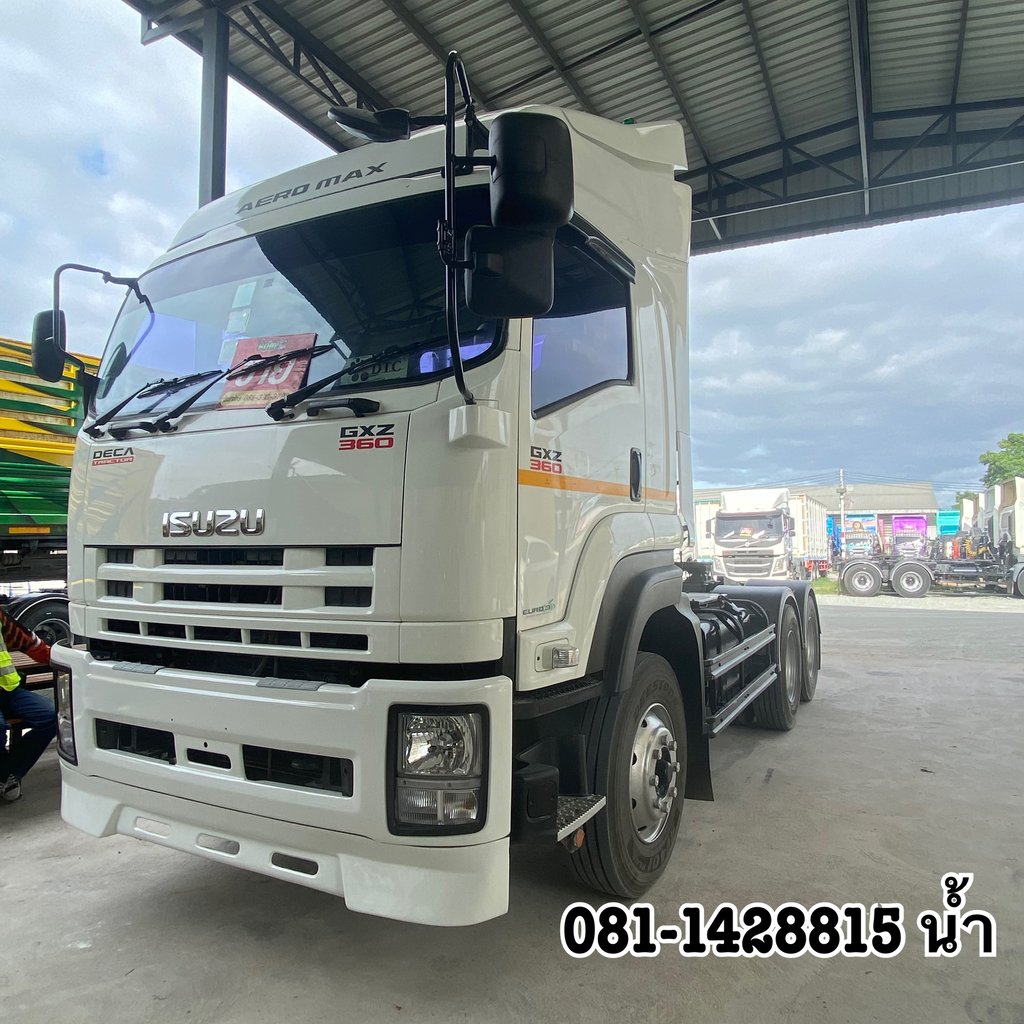 🚚 สิบล้อหัวลาก ISUZU GXZ 360 แรง ปี 55 (6863) 🚚 สิบล้อหัวลาก ISUZU GXZ 360 แรง ปี 55 (6863)