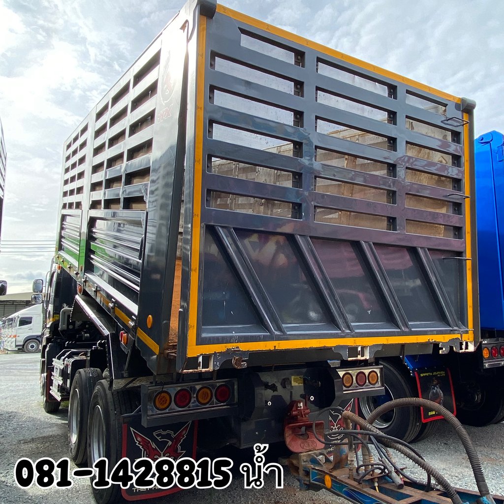 ISUZU FXZ 360แรงม้า รถบรรทุก 10ล้อ ดั้มพ์ ปี2023 (7740) ISUZU FXZ 360แรงม้า รถบรรทุก 10ล้อ ดั้มพ์ ปี2023 (7740)