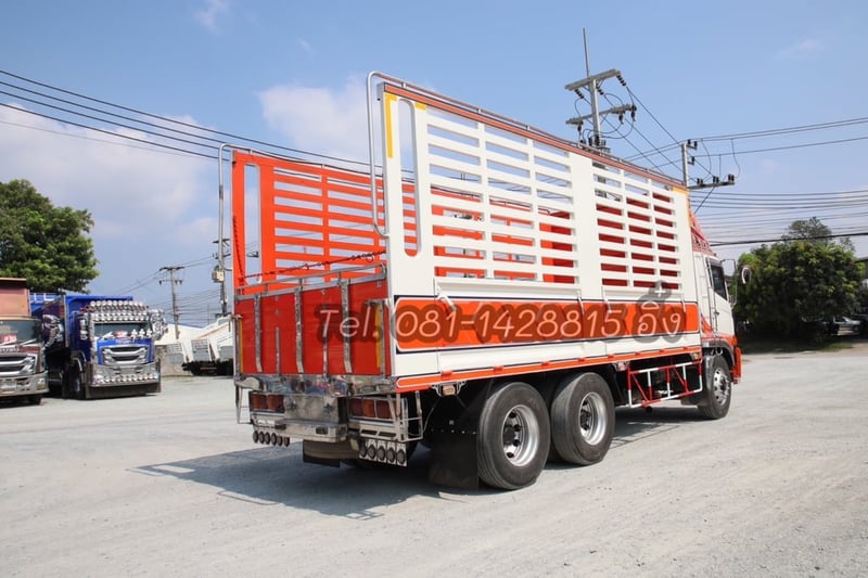 สิบล้อคอก HINO FL8J 260 แรง ปี 2559 (2895)