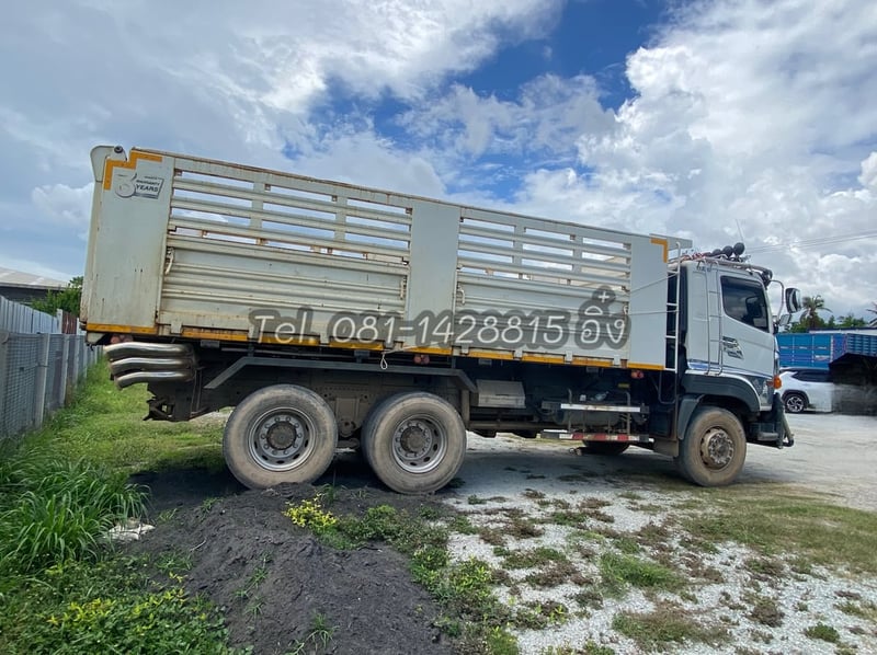 สิบล้อดั้มแม่เดี่ยว HINO FM1A 344 แรง ปี2566 กระบะสามมิตร (5411) สิบล้อดั้มแม่เดี่ยว HINO FM1A 344 แรง ปี2566 กระบะสามมิตร (5411)