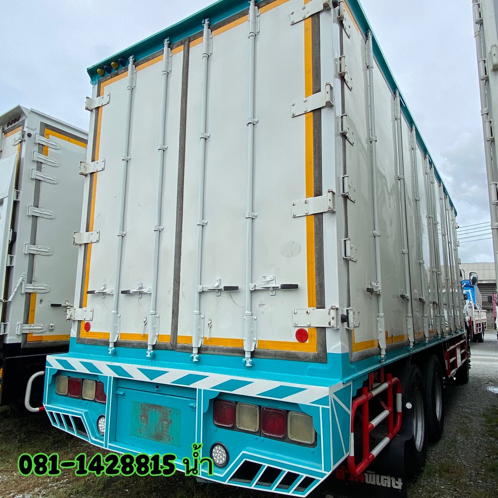ISUZU FVM 300แรงม้า รถบรรทุก 10ล้อ ตู้แห้ง ปี2019 (0634)