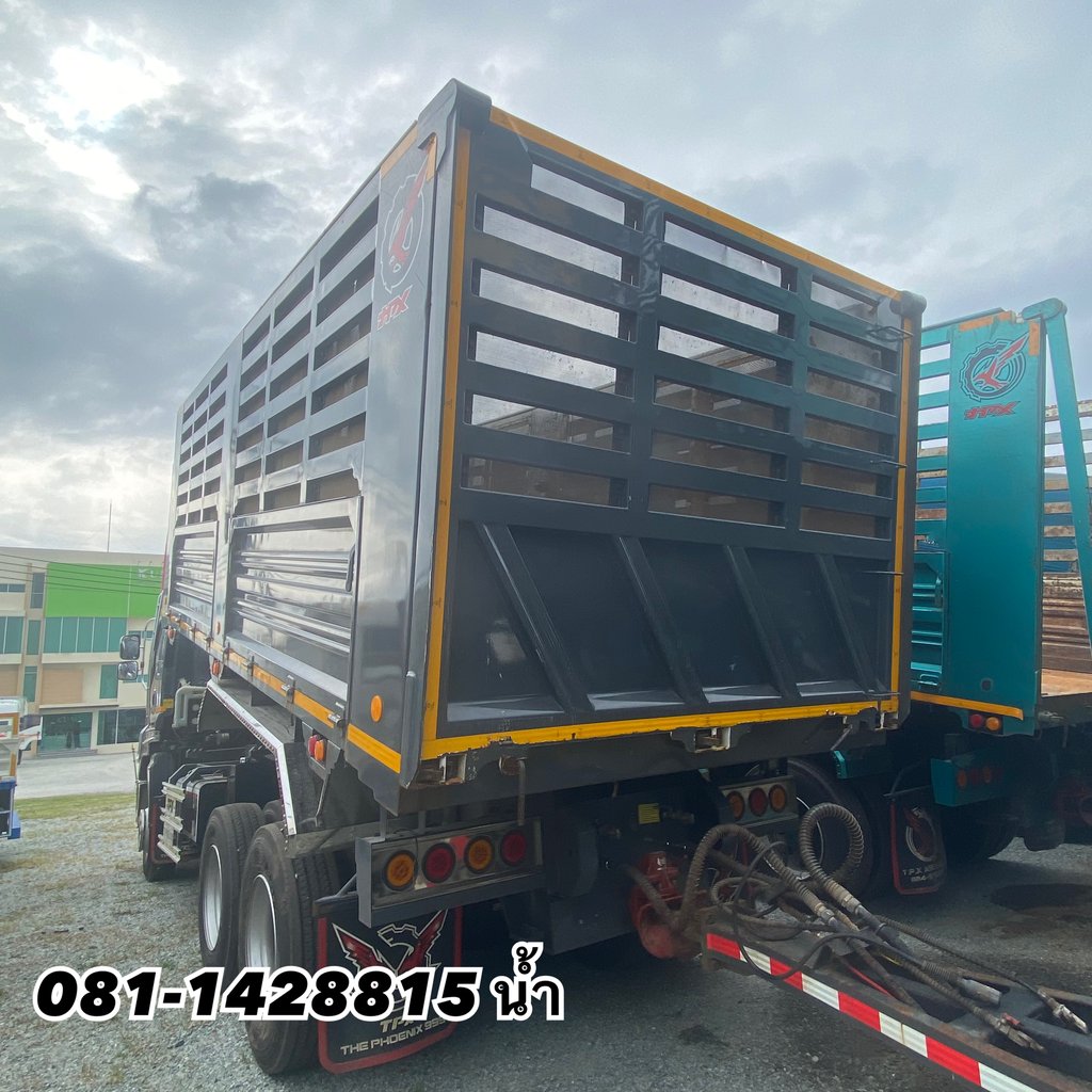🚚 ISUZU FXZ 360แรงม้า รถบรรทุก 10ล้อ พ่วงแม่ลูก ปี2023 (7740 7741)