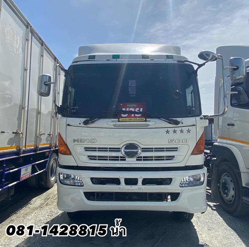🚚 สิบล้อหัวลากแก๊ส HINO FM2P 360 แรง ปี 2557 (6646) 🚚 สิบล้อหัวลากแก๊ส HINO FM2P 360 แรง ปี 2557 (6646)