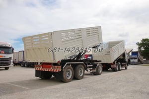 สิบล้อดั้มพ์ HINO FM1A 344 แรง ปี 2566 + หางดั้มพ์ สองเพลา อู่แม็กเทรลเลอร์ ปี 2565 (5411,3778) สิบล้อดั้มพ์ HINO FM1A 344 แรง ปี 2566 + หางดั้มพ์ สองเพลา อู่แม็กเทรลเลอร์ ปี 2565 (5411,3778)