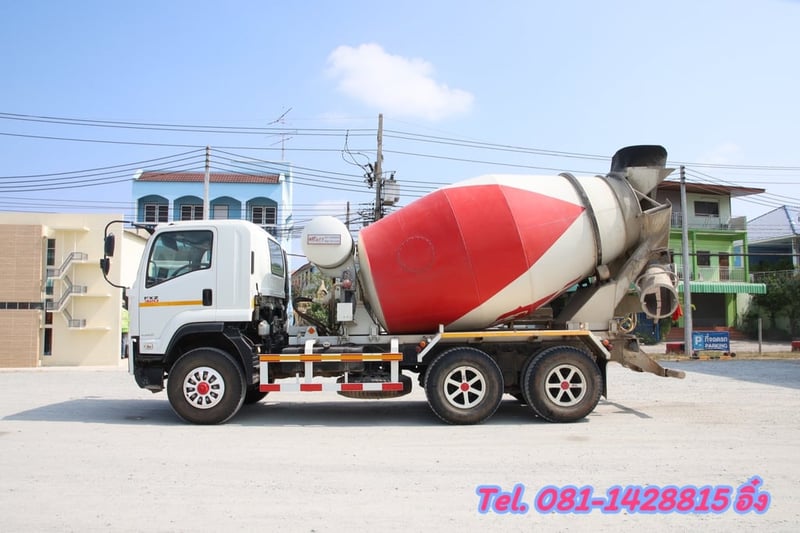 สิบล้อโม่ปูน ISUZU FXZ 320 แรง ปี 2566(0237)