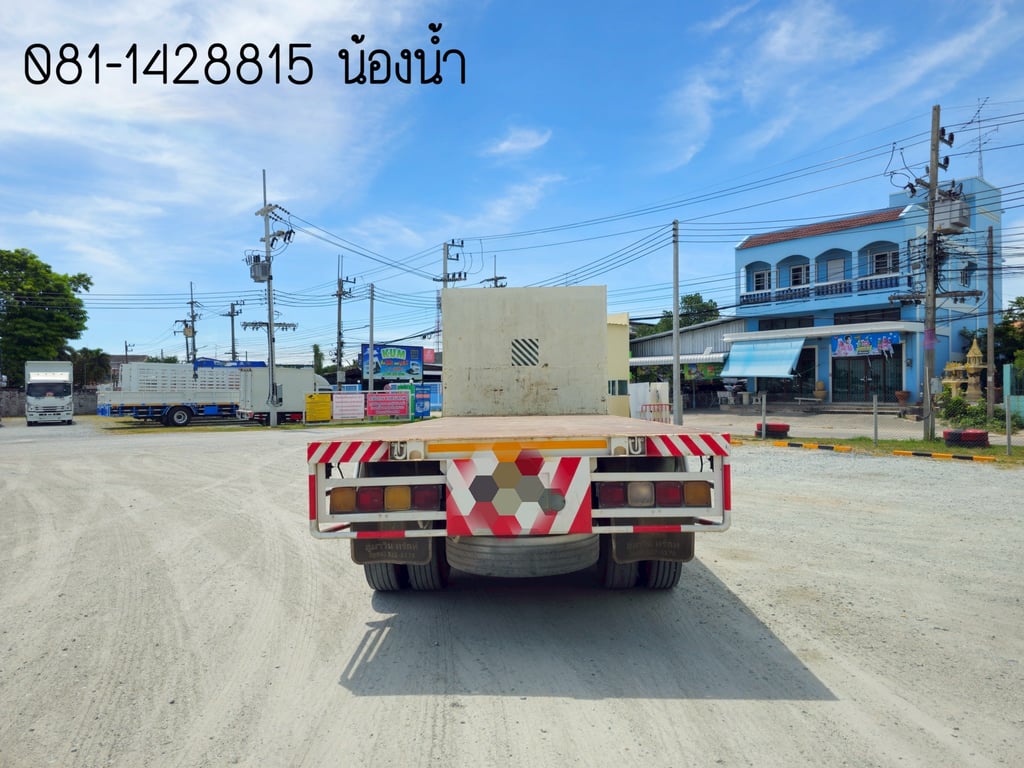 ISUZU FVZ 300แรงม้า รถบรรทุก 10ล้อ พื้นเรียบ ปี2014 (0832)