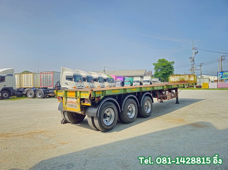 หางพื้นเรียบ สามเพลา อู่ BPT ปี 2558 (7339) หางพื้นเรียบ สามเพลา อู่ BPT ปี 2558 (7339)