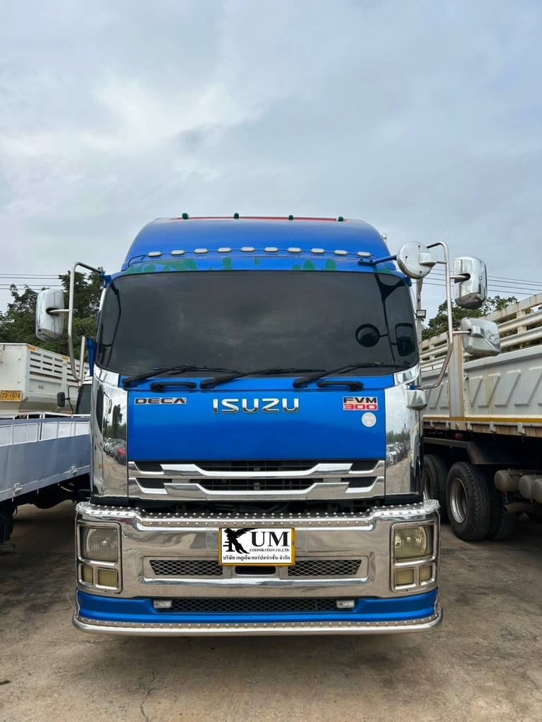 👉สิบล้อกระบะคอก ISUZU FVM 300 แรงม้า ปี 2554 (5126) 👉สิบล้อกระบะคอก ISUZU FVM 300 แรงม้า ปี 2554 (5126)