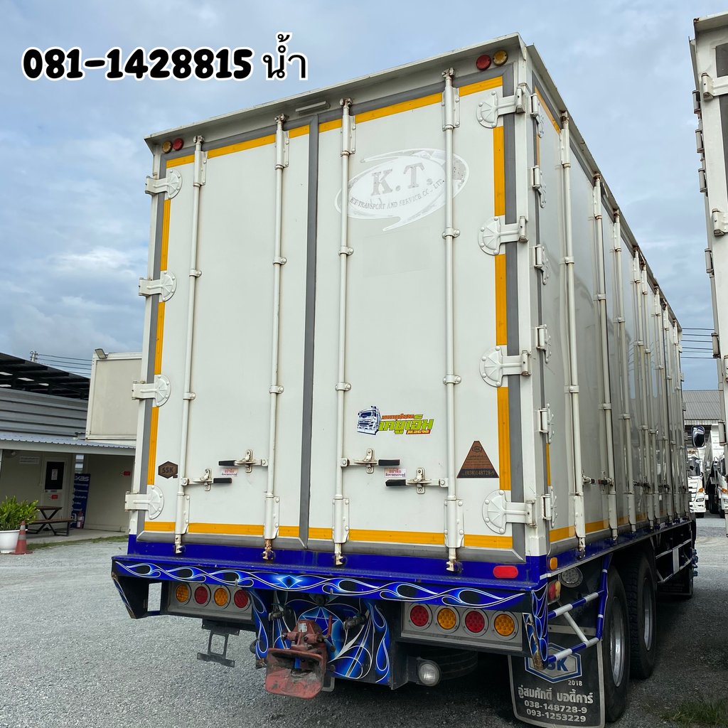 HINO FL 260แรงม้า รถบรรทุก 10ล้อ ตู้แห้ง ปี2021 (6127)