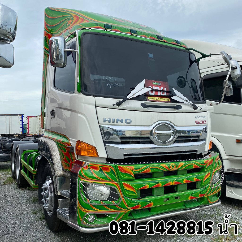 HINO FM 380แรงม้า รถบรรทุก 10ล้อ หัวลาก เฉพาะหัว ปี2019 (7351)