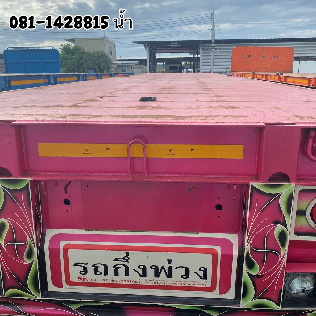  หางพื้นเรียบ สามเพลา อู่เดอะซัน ปี 65 (0376)