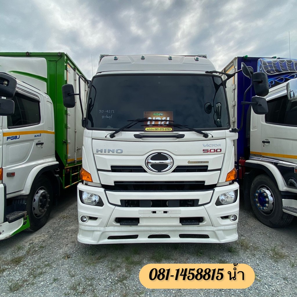 🚚 หกล้อตู้เย็น HINO FG8J 240 แรง ปี 2566 (4212) 🚚 หกล้อตู้เย็น HINO FG8J 240 แรง ปี 2566 (4212)