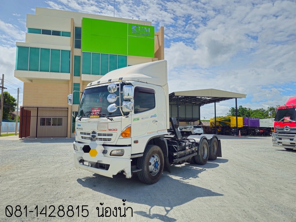 HINO FM 344แรงม้า รถบรรทุก 10ล้อ หัวลาก เฉพาะหัว ปี2013(4986)