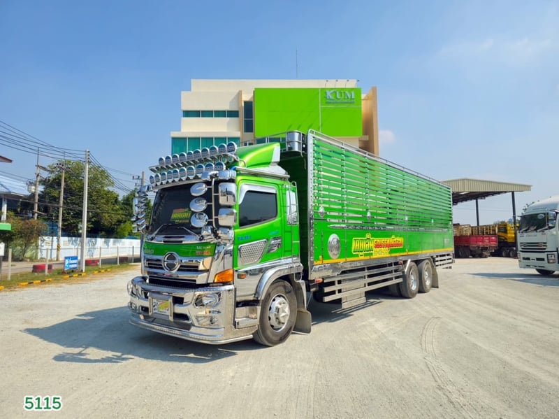 สิบล้อคอก HINO FL8J 260 ปี 66 (5115)