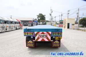 หางพื้นเรียบ สามเพลา อู่สหะกิจ ปี 2561 (5341)