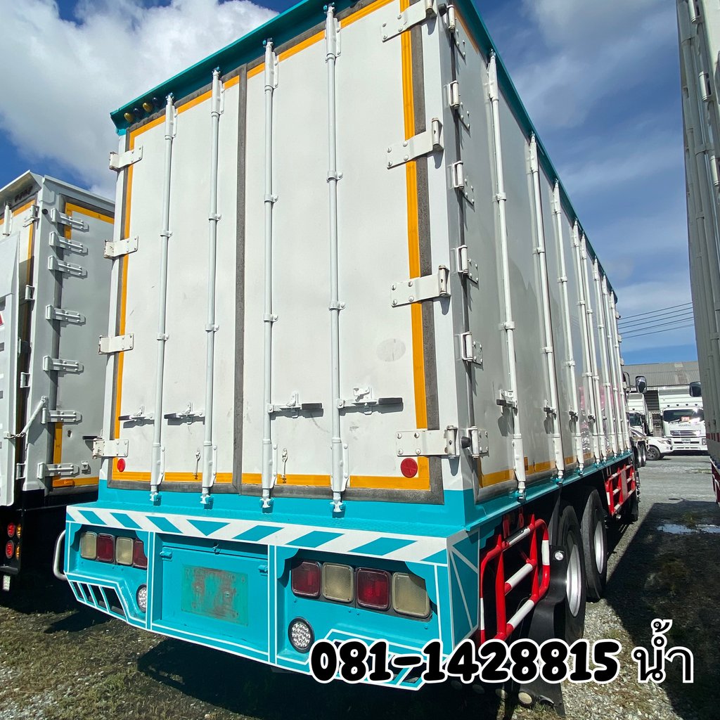 💥 สิบล้อตู้สิบบาน ISUZU FVM 300 แรง ปี 2562 (0634)