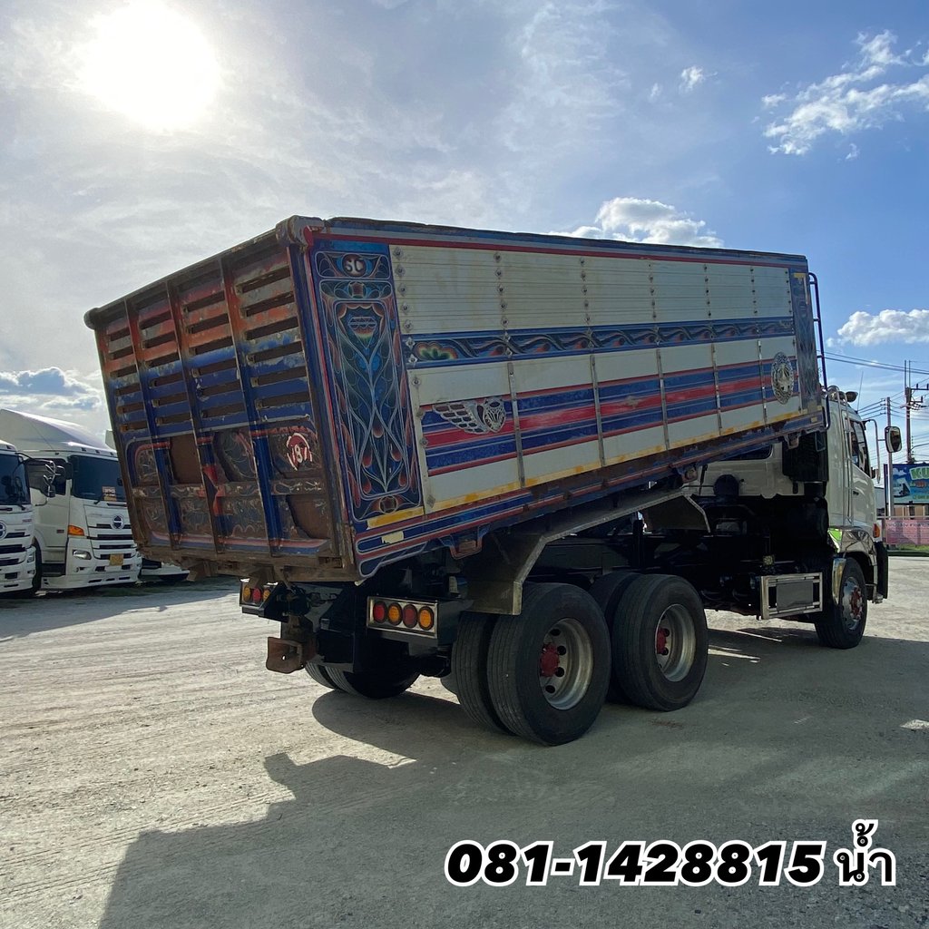 🚚 สิบล้อดั้มพ์ HINO FM1A 344 แรง ปี 2560 (7825) 🚚 สิบล้อดั้มพ์ HINO FM1A 344 แรง ปี 2560 (7825)