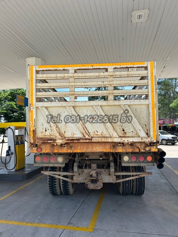 สิบล้อดั้มแม่เดี่ยว HINO FM1A 344 แรง ปี2566 กระบะสามมิตร (5411)