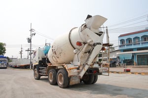 สิบล้อโม่ปูน HINO FM1A 330 แรง ปี 2556 (9081)